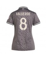 Real Madrid Federico Valverde #8 Tredjedrakt Dame 2024-25 Korte ermer